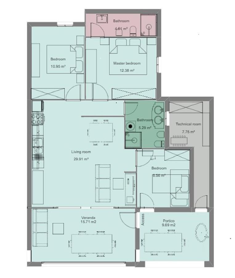 فيلا Claude&Kate'S Dream House بورتو سان باولو المظهر الخارجي الصورة